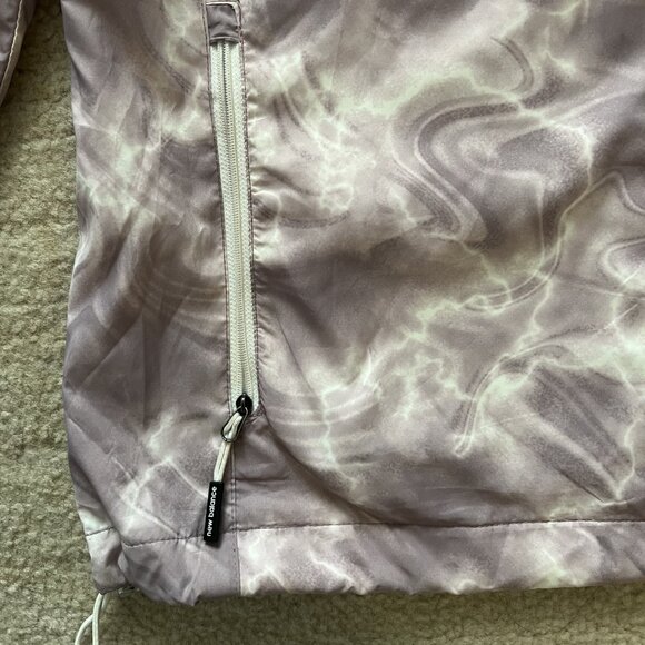 New Balance Windbreaker Jacket Full Zip Women's Large Streetwear - Picture 5 of 7